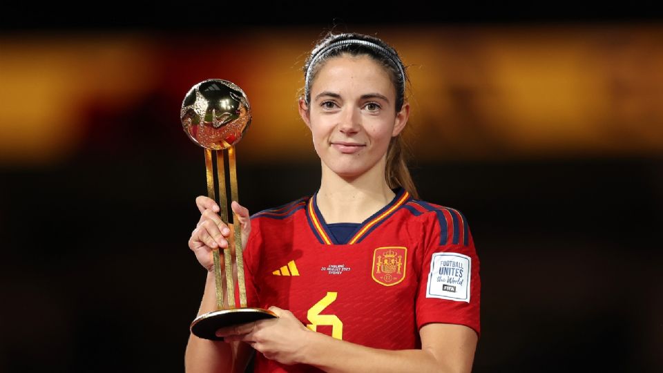 Aitana Bonmatí, jugadora del Barcelona, fue nombrada la mejor jugadora del Mundial 2023