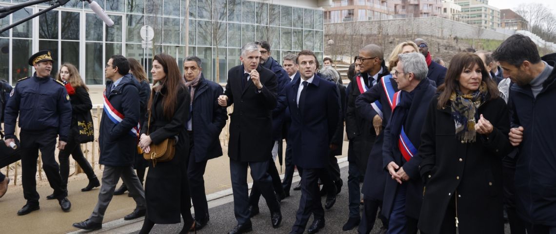 Macron inaugura la Villa Olímpica de París: "Un ejemplo de la ciudad del futuro"