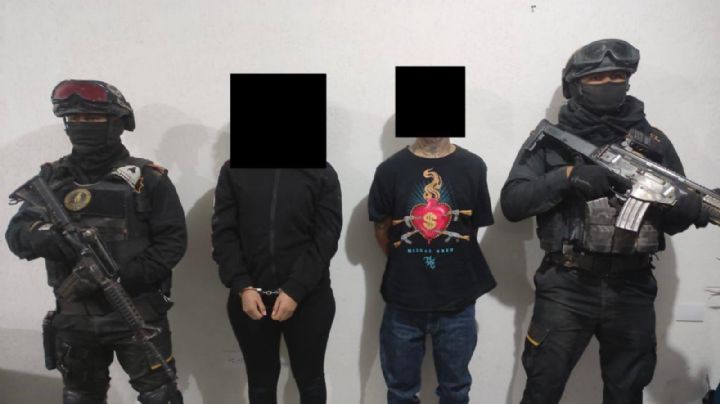 Detienen a 2 en Zuazua por poseer droga; uno de ellos es menor de edad