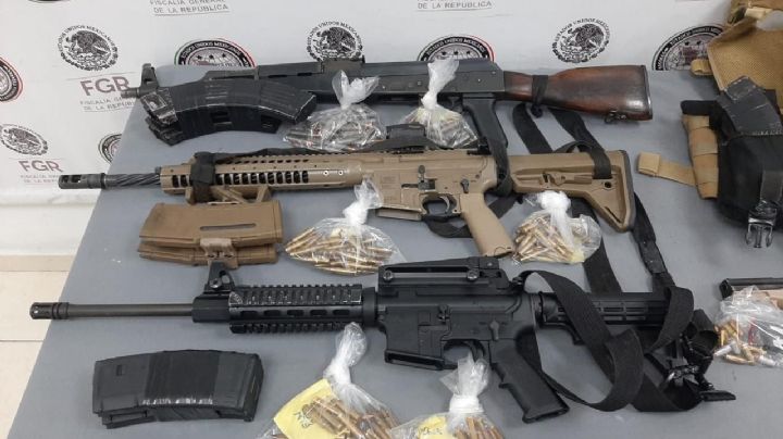 Detienen a 3 hombres con armas y droga en Dr. González, NL
