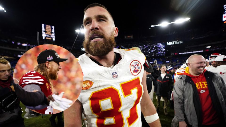 Travis Kelce, figura de los Chiefs de Kansas City, habló sobre la destacada temporada de George Kittle