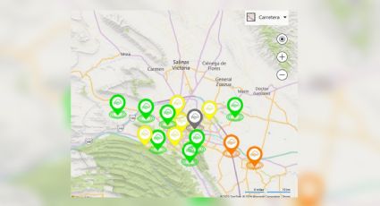 Zona metropolitana amanece con buena calidad del aire