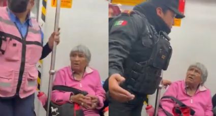 Bajan del metro a mujer de la tercera edad por vender paletas en Monterrey