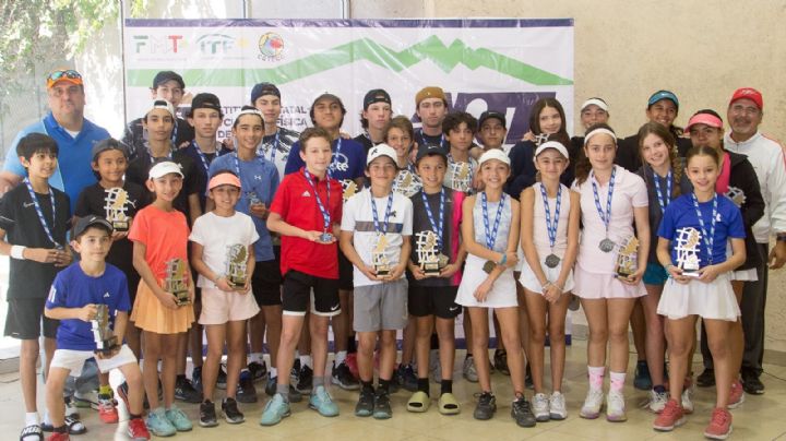 Tenis: Concluye Torneo Estatal de Nuevo León para los Nacionales CONADE