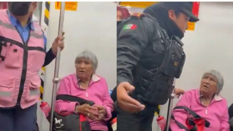 Bajan del metro a abuelita por vender paletas