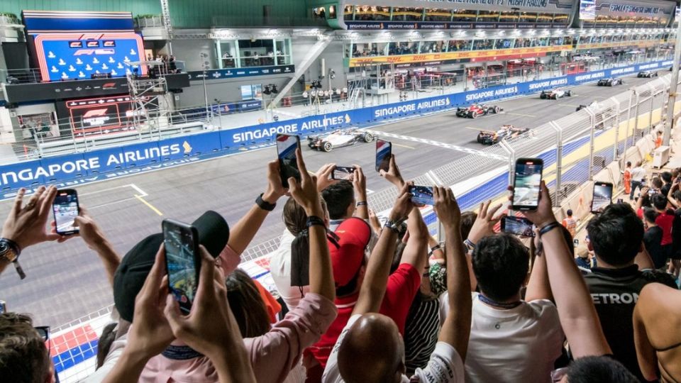 El Gran Premio de Singapur tiene un contrato firmado hasta el 2029 con la F1