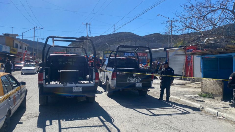 Al lugar llegaron elementos de policíacos para resguardar la zona.