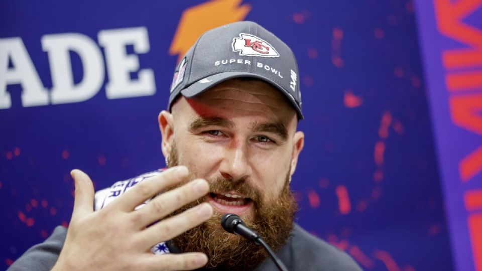 Travis Kelce, estrella de los Jefes de Kansas City.