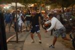 Aficionados de Rayados protagonizan riña en Guatemala