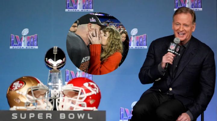 Roger Goodell, feliz por el efecto Taylor Swift en la NFL