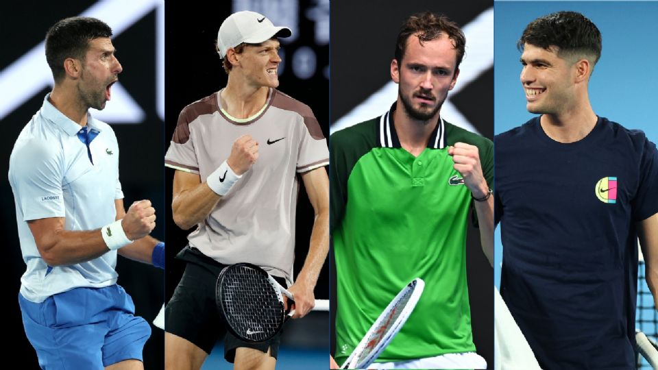 Djokovic, Sinner, Medvedev y Alcaraz estarán participando en el nuevo torneo de Tenis que se realizará en octubre en Arabia Saudita