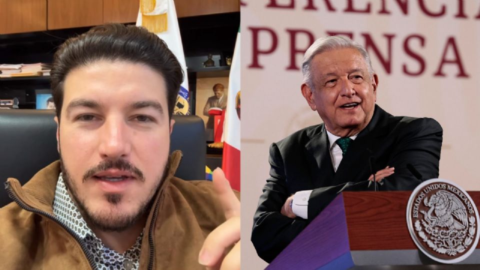 Samuel García y Andrés Manuel López Obrador.