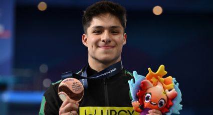 Osmar Olvera gana medalla de bronce en Mundial de Deportes Acuáticos