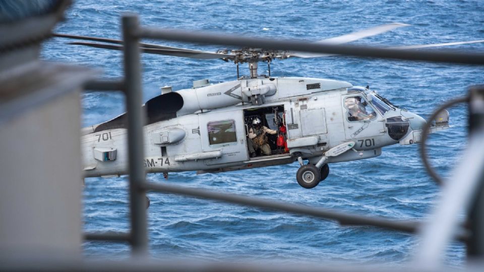 Reportan desaparecido helicóptero de la Marina de EU | Facebook / U.S. Navy