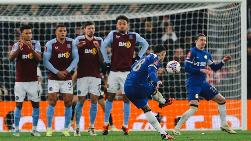 Enzo Fernández, el mejor jugador de la plantilla del Chelsea.