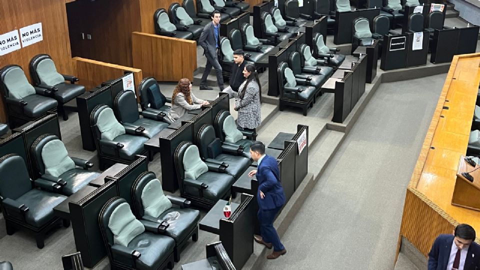 Pleno del Congreso de Nuevo León.