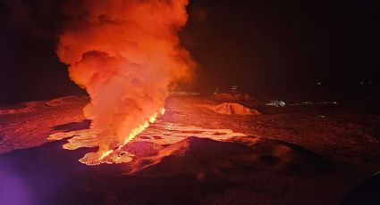 Islandia sufre tercera erupción volcánica en los últimos dos meses