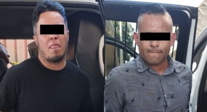 Detienen a 2 hombres con droga y auto robado en centro de Monterrey