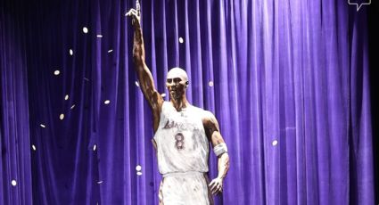 NBA: Los Lakers presentaron la estatua de Kobe Bryant