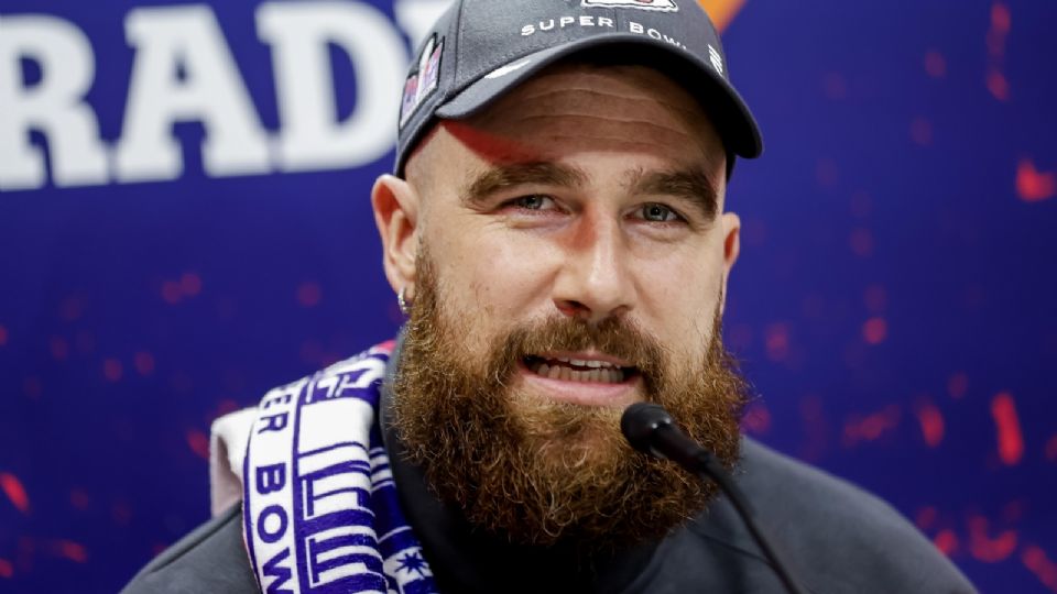 Travis Kelce, ala cerrada de los Chiefs de Kansas City, habló en conferencia de prensa de cara al Super Bowl LVIII