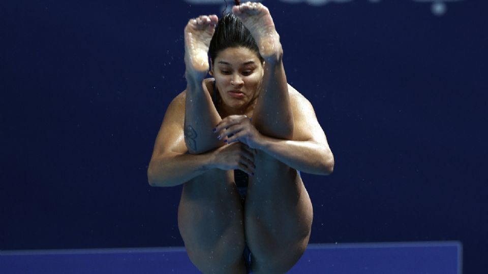 La clavadista mexicana consiguió la séptima posición en la categoría de trampolín de tres metros individual en el Campeonato Mundial de Deportes Acuáticos de Doha,