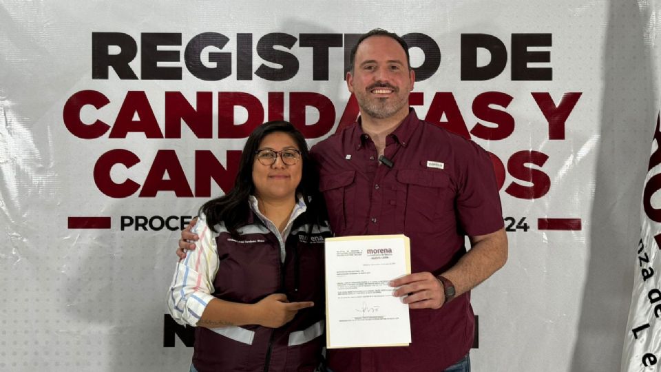 Registro de Mario Soto ante el Instituto Estatal Electoral y de Participación Ciudadana (IEEPC).