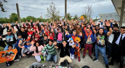 Video: Regios se reúnen y cantan tema de Dragon Ball en Parque Fundidora