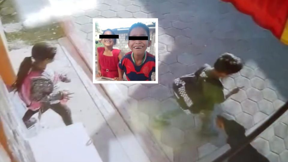 Los niños fueron vistos por última vez con un hombre desconocido tras salir de una papelería