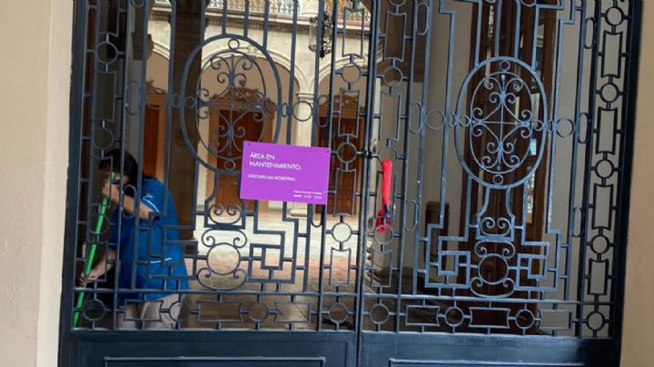 Retiran muros de protección al Palacio de Gobierno de NL