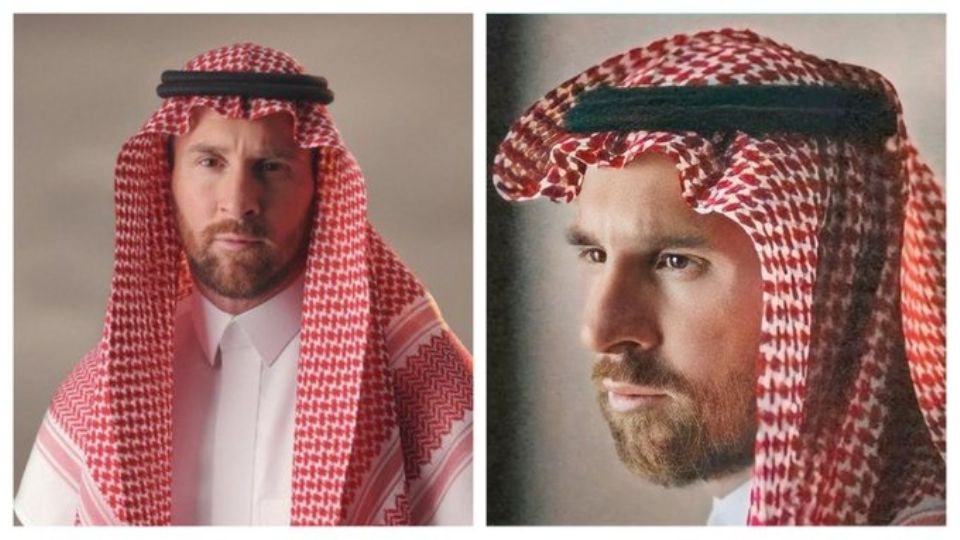 Messi es embajador turístico de Arabia Saudí desde 2022, lo que ha generado críticas.