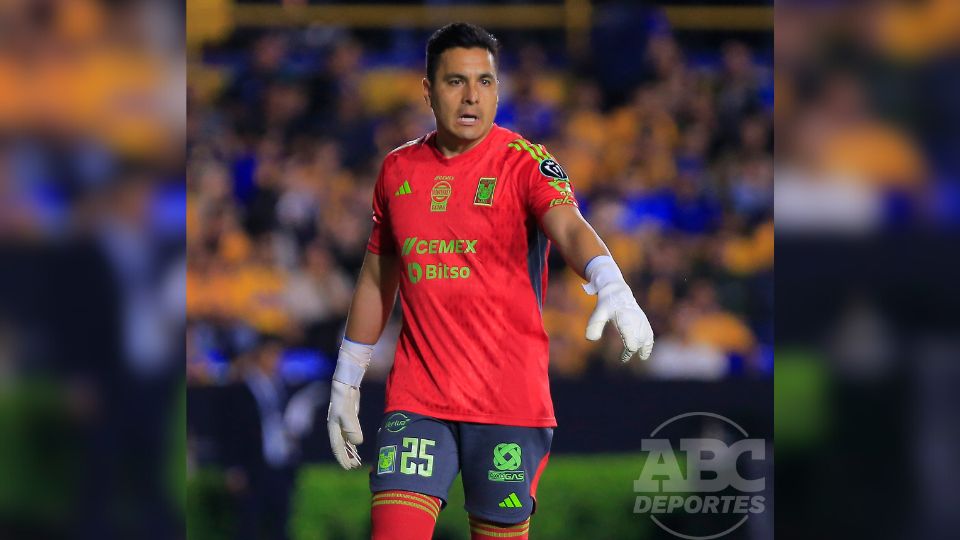 Carlos Felipe Rodríguez será el arquero titular de Tigres ante la baja por lesión de Nahuel Guzmán.