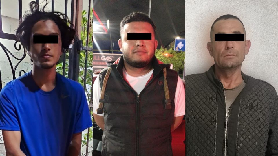 Hombres detenidos en Monterrey por distintas órdenes de aprehensión vigentes