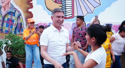 Fasci visita la casa-museo de Celso Piña en la colonia La Campana