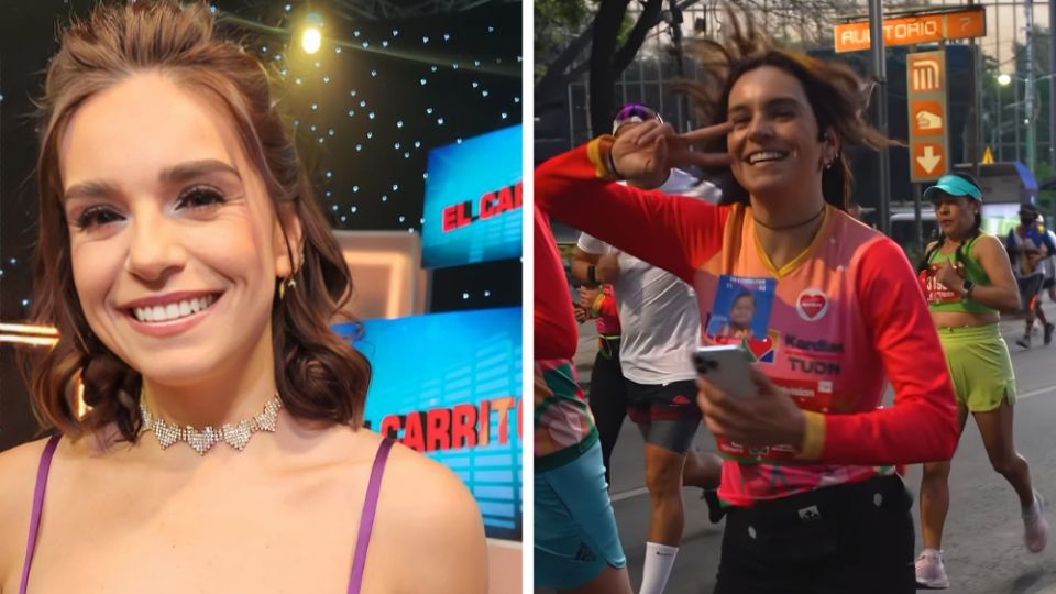 Tania Rincón fue acusada de hacer trampa en una carrera de Televisa