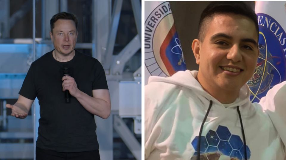 Elon Musk comentó la publicación de un joven regiomontano que se dedica a subir noticias sobre lanzamientos espaciales.