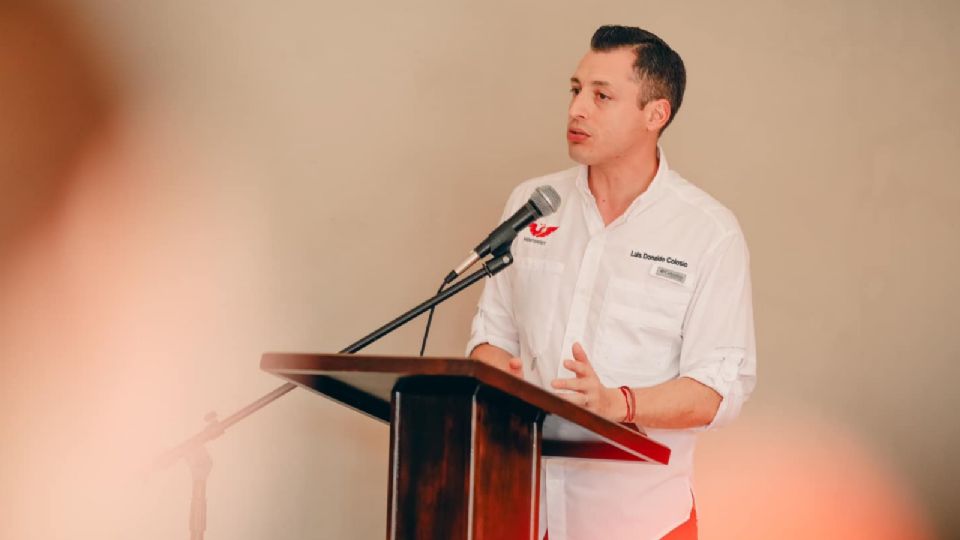 Luis Donaldo Colosio Riojas, candidato al Senado de la República por Nuevo León.