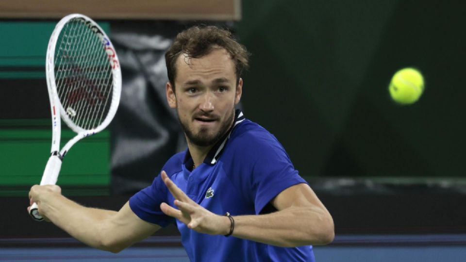 El ruso Daniil Medvedev.