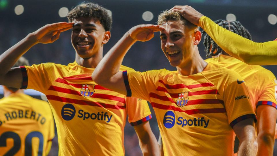 El cuadro catalán ganó el partido ante el Atlético de Madrid con tantos de Joao Félix, Robert Lewandowski y Fermín López.