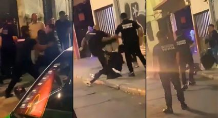 Video: Cadeneros de bar en Guanajuato propinan golpiza a joven hasta dejarlo inconsciente