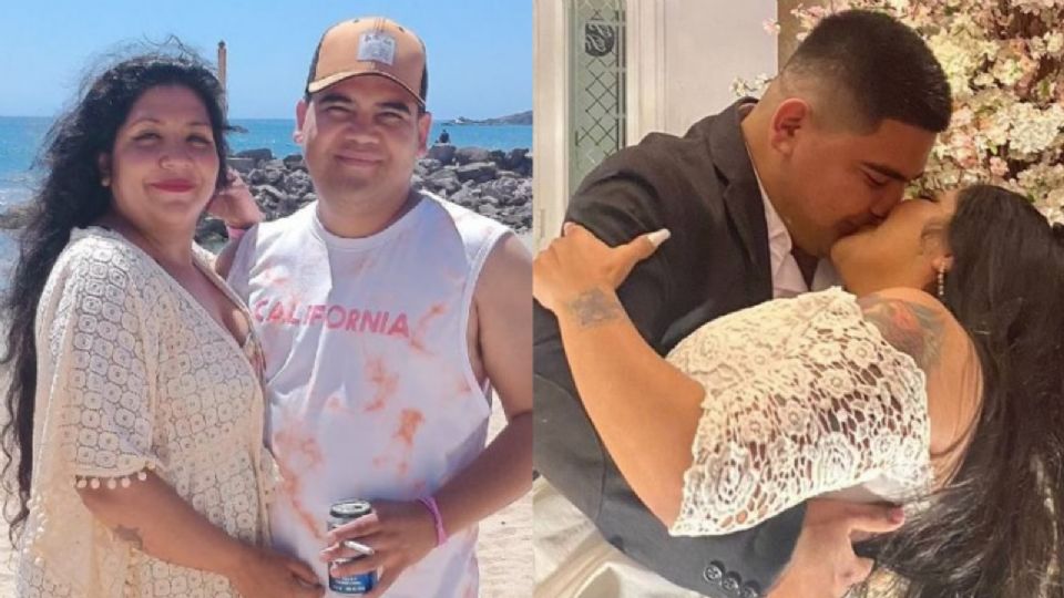 Pareja que murió ahogada en Mazatlán.