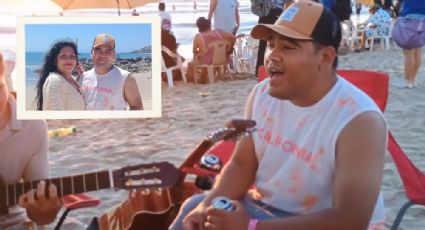 Gabino publicó video cantando antes de morir ahogado con su esposa en Mazatlán