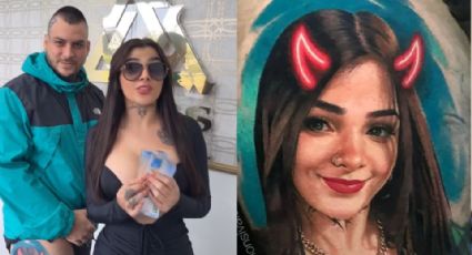 Karely Ruiz entrega los 200 mil pesos a seguidor que se tatuó su rostro