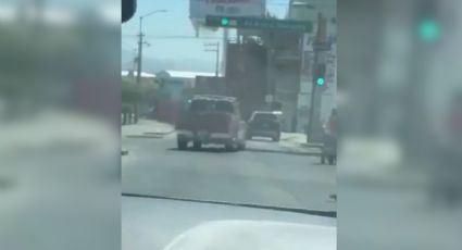 Captan momento en que conductor atropella y mata a hombre en León