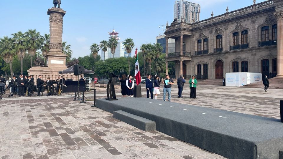 Autoridades conmemoran el 218 aniversario de Benito Juárez