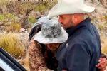 'Quiero ir con mi mamita', conmueve rescate de migrante que fue abandonado en EU