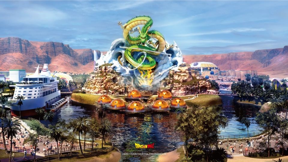 Parque temático de Dragon Ball a construirse en Arabia Saudita | Qiddiya