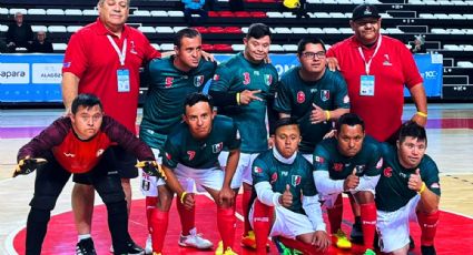 Selección mexicana con Síndrome de Down avanza a semifinal en futbol sala en Turquía