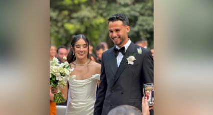 Tigres: Celebra Diego Reyes su boda con la actriz Viviana Serna