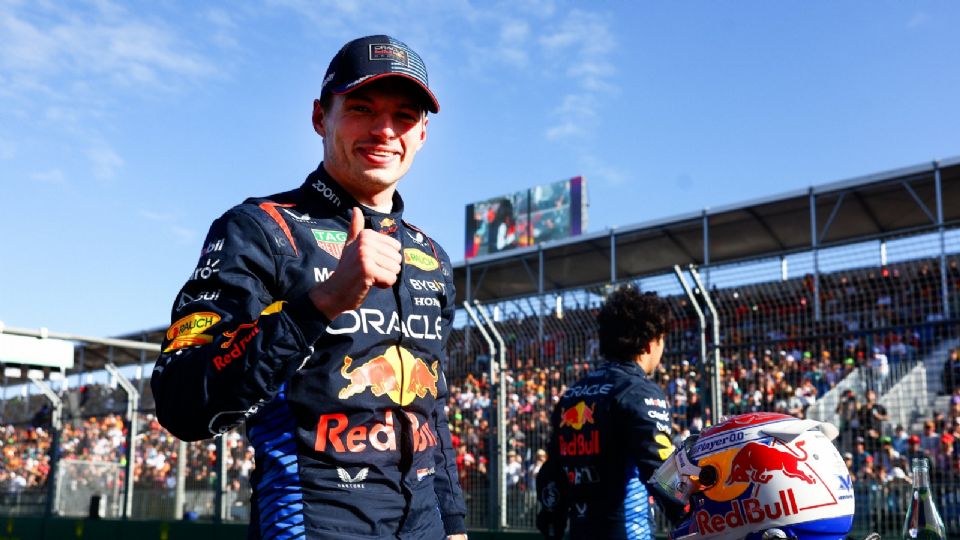 Max Verstappen se mostró orgulloso de haber logrado la 'pole' del Gran Premio de Australia después de las dificultades que ha tenido el equipo.