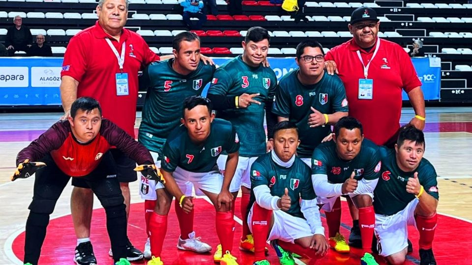 Selección mexicana de fútbol sala para los Juegos Mundiales de la Trisomía 2024